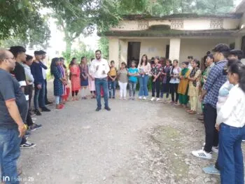 हल्द्वानी: विद्यार्थियों को वैदिक गणित समझने के गुर सिखाए