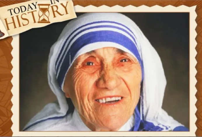 आज का इतिहास: मदर टेरेसा नोबल शांति पुरस्कार से हुईं थीं सम्मानित, जानिए 17 अक्टूबर की महत्वपूर्ण घटनाएं