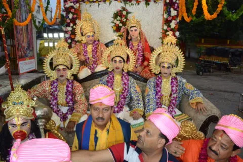 हल्द्वानी: श्रीराम राज्याभिषेक शोभायात्रा से भक्तिमय हुआ माहौल, झांकियां रहीं आकर्षण का केंद्र