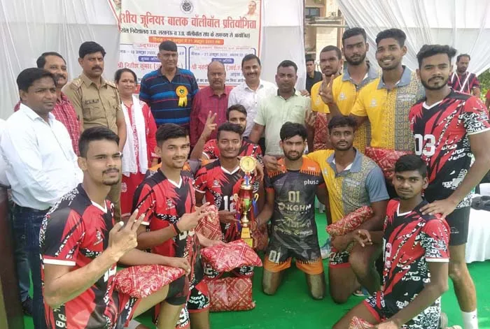 लखनऊ स्पोर्ट्स कॉलेज बना जूनियर वॉलीबाल का चैम्पियन