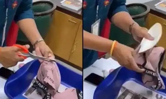 अंडरगारमेंट में 17 लाख का सोना छुपाकर ला रही थी महिला, कस्टम विभाग ने किया अरेस्ट