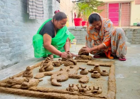 बरेली: घरों में हुई विधि-विधान से गोवर्धन पूजा, किया था आज के दिन भगवान ने इंद्रदेव का मानमर्दन