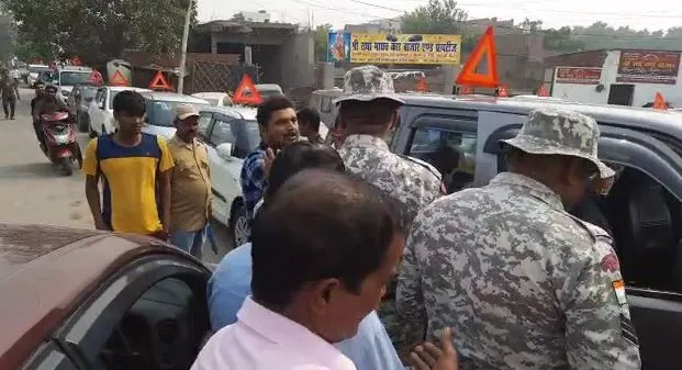 अवैध अतिक्रमण हटाने पहुंची नगर निगम की टीम, जमकर बवाल, हाथापाई की नौबत