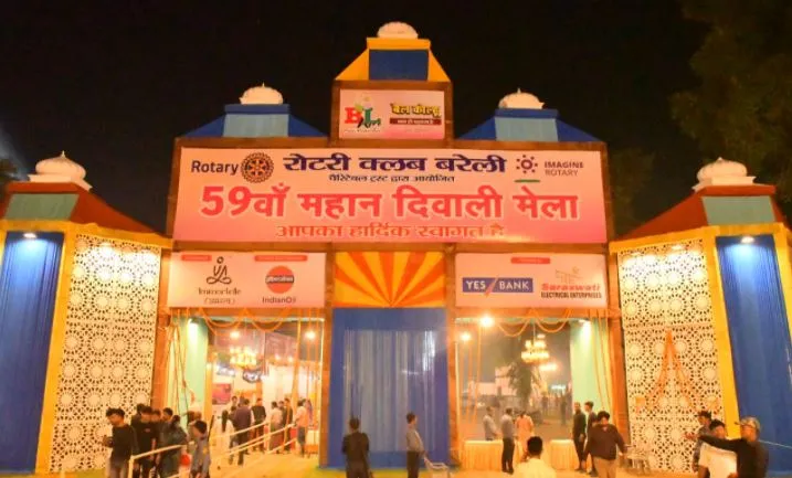 रोटरी क्लब ऑफ बरेली मेले में हुआ ‘तारे जमीन पर, कार्यक्रम का आगाज, नृत्य कर बच्चों ने जीता दिल