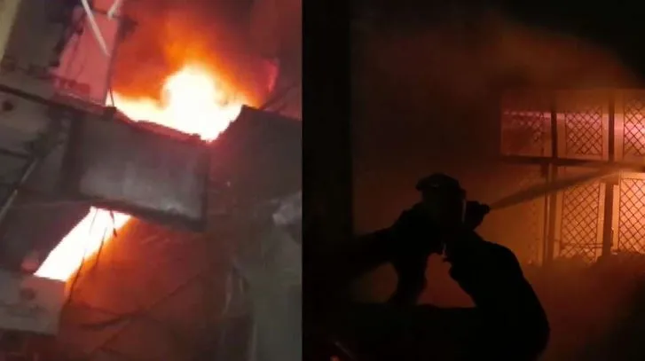 दिल्ली: गांधी नगर की दुकानों में लगी भीषण आग, काबू पाने के लिए लगीं दमकल की 35 गाड़ियां, 150 से अधिक कर्मी