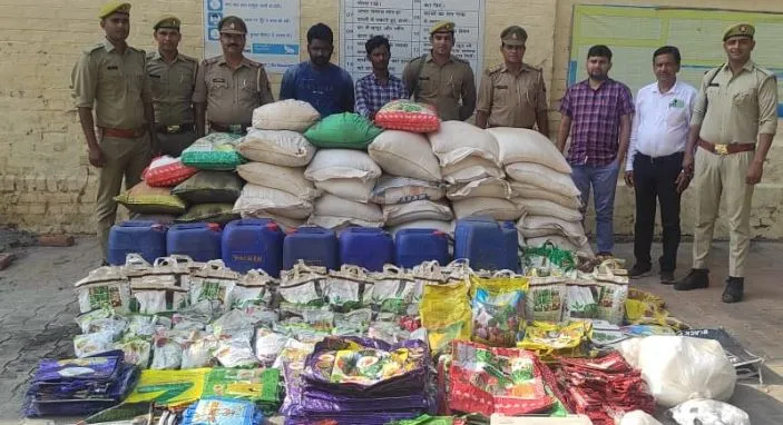 शाहजहांपुर: अब नकली खाद फैक्ट्री का हुआ भंडाफोड़, दो लोग गिरफ्तार