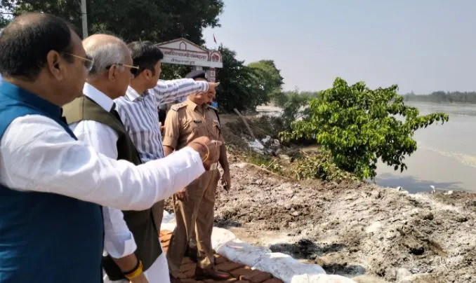 रामपुर: शाहबाद पहुंचे प्रभारी मंत्री, बाढ़ग्रस्त क्षेत्रों का लिया जायजा