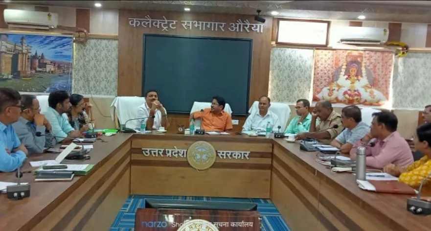 औरैया: डिप्टी सीएम के दौरे को लेकर प्रशासन अलर्ट, तैयारियां तेज