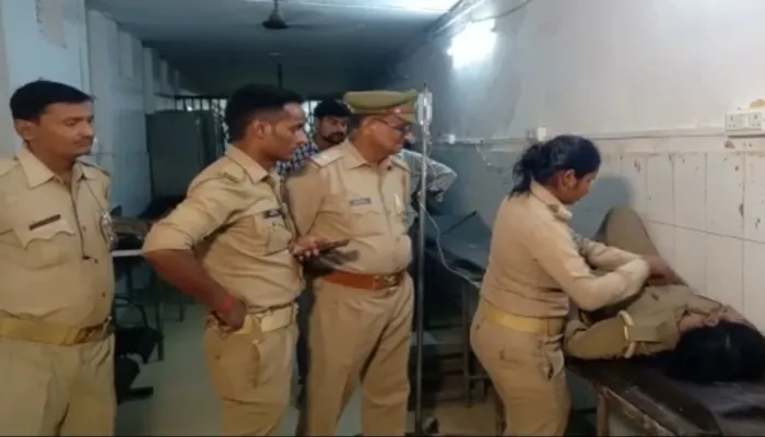 हरदोई: मारपीट की सूचना पर पहुंची पुलिस टीम पर हमला, महिला कांस्टेबल को पीटा, सिपाहियों ने भागकर बचाई जान
