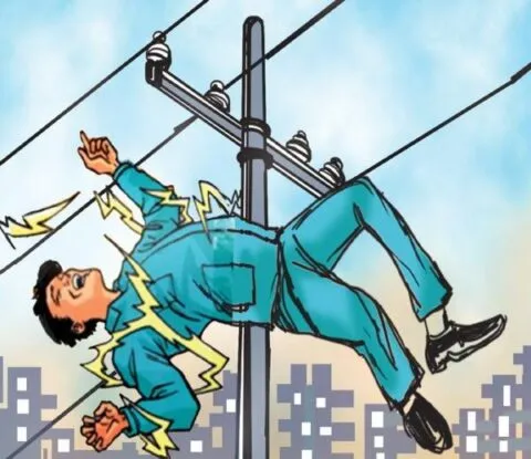 चित्रकूट: करंट से युवक की मौत, पिता बोला- झूठ बोलकर बेटे को खंभे पर चढ़ा दिया