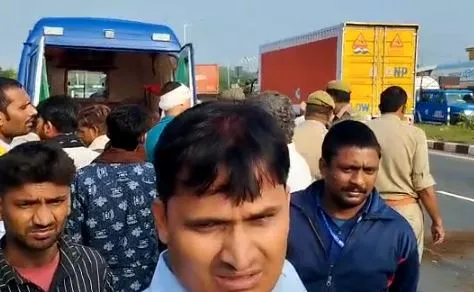 मथुरा: भतीजे का जन्मदिन मनाकर लौटे दंपत्ति की दुर्घटना में मौत, परिवार में मचा कोहराम