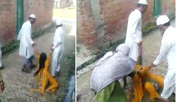 मुरादाबाद : प्रेमी बगैर नहीं जी पाऊंगी! प्यार में बेजार युवती को सड़क पर घसीटा