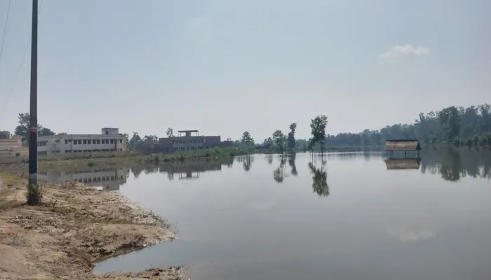 बहराइच: बाढ़ के पानी में डूबकर मासूम समेत दो की मौत