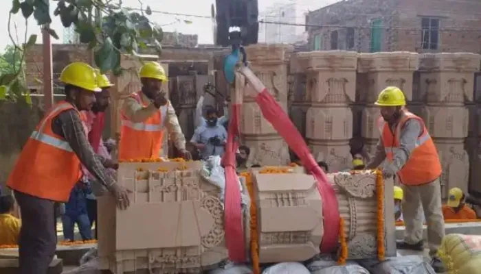 अयोध्या: स्थलीय निरीक्षण कर जाना मंदिर निर्माण का लेखा-जोखा