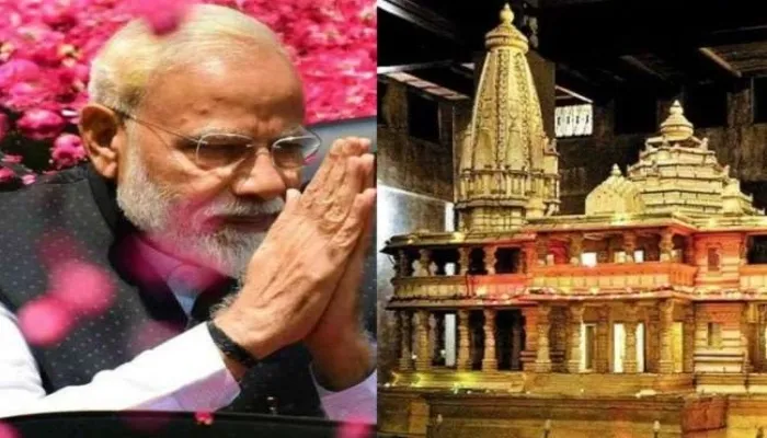 अयोध्या: आकार लेते राम मंदिर को बड़ी बारीकी से निहारते रहे पीएम मोदी