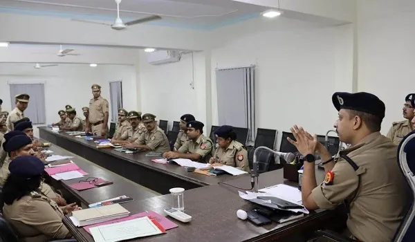 मुरादाबाद: डीआईजी की हाईप्रोफाइल क्राइम मीटिंग में थानेदारों के छूटे पसीने