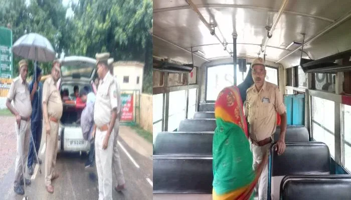 बहराइच: शिकारी की तलाश में खाक छानते दिखे वन कर्मी बस, कार और अन्य वाहनों की ली तलाशी