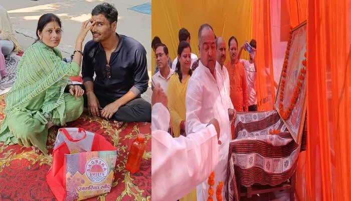 बाराबंकी में धूमधाम से मना भाई दूज, चित्रगुप्त जयंती पर की गई कलम पूजा