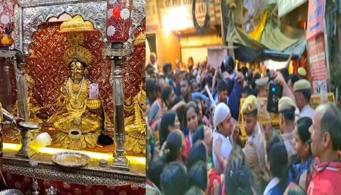 वाराणसी: स्वर्णमयी अन्नपूर्णेश्वरी के दर्शन के लिये उमड़ा आस्था का सैलाब