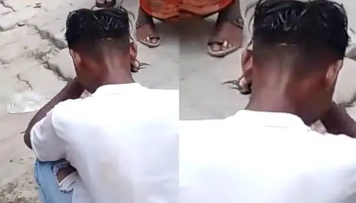 कानपुर: चोरी के शक में युवक को तालिबानी सजा, गंजा कर पाइप से पीटा, वीडियो वायरल
