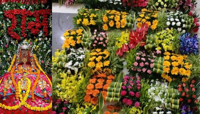 अयोध्या दीपोत्सव: प्रधानमंत्री मोदी के आगमन पर देशी, विदेशी फूलों से सजा श्रीराम लला का दरबार