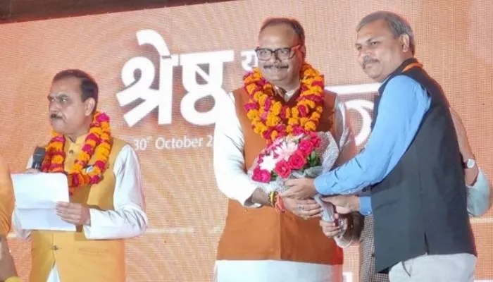 बोले डिप्टी सीएम ब्रजेश पाठक- पहले दलाल काम करवाने का लेते थे टेंडर, अब दलाली के आफिस हो गये खत्म