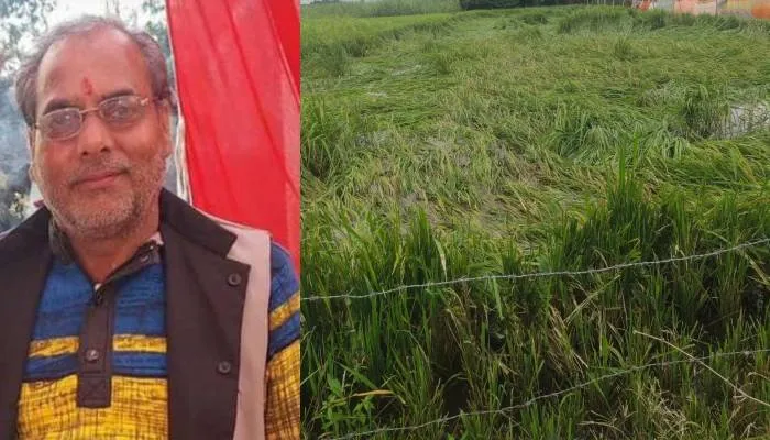 अयोध्या: सदमे में किसान ने तोड़ा दम, फसलें अब भी जलमग्न