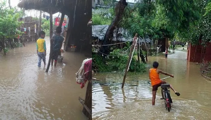 बहराइच: बाढ़ के पानी में डूबकर बुजुर्ग की मौत, बैराजों से बजा सायरन, बाढ़ को लेकर किया अलर्ट
