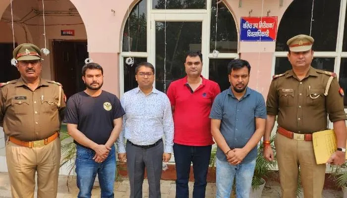 नोएडा पुलिस ने फ्लैट में आग लगने पर मेंटीनेंस टीम के चार लोगों को किया अरेस्ट