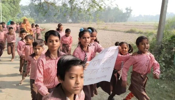 हरदोई: सरदार पटेल की जयंती पर बच्चों ने ‘रन फॉर यूनिटी’ में लगाई दौड़, लौह पुरुष को किया नमन