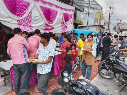 हल्द्वानी: नवमी पर मनमानी से बिगड़ी शहर की यातायात व्यवस्था, पूरे दिन रेंगता रहा ट्रैफिक