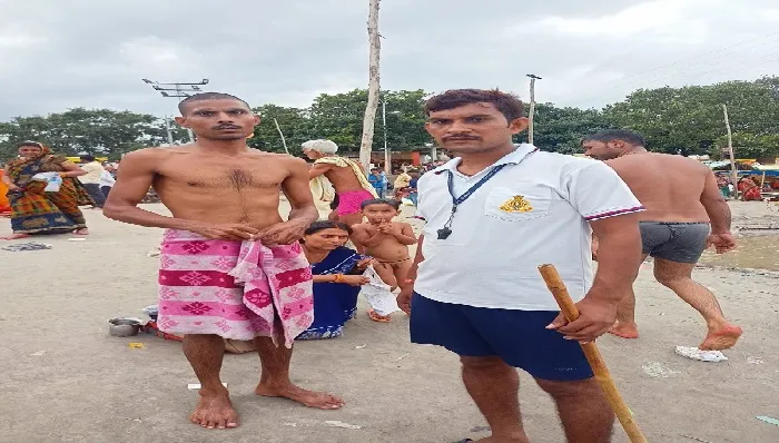 सरयू में डूबने से बचाया गया सुल्तानपुर का युवक