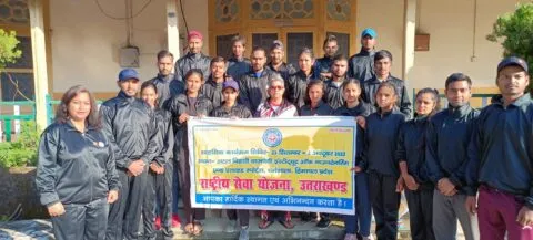 हल्द्वानी: हिमाचल प्रदेश में आयोजित साहसिक कार्यक्रम शिविर में उत्तराखंड का परचम लहराकर लौटी NSS टीम, प्राचार्य ने दी बधाई
