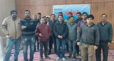 नैनीताल: मांगों को लेकर एरीज कर्मचारी संघ का प्रदर्शन जारी, मुख्यमंत्री और राज्यपाल को लिखेंगे पत्र