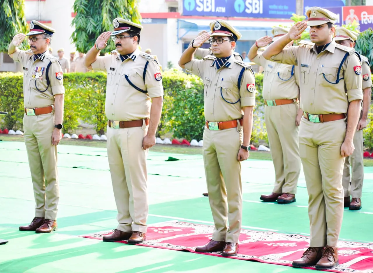 बरेली: पुलिस स्मृति दिवस आज, शहीद पुलिसकर्मियों को दी गई श्रद्धाजंलि