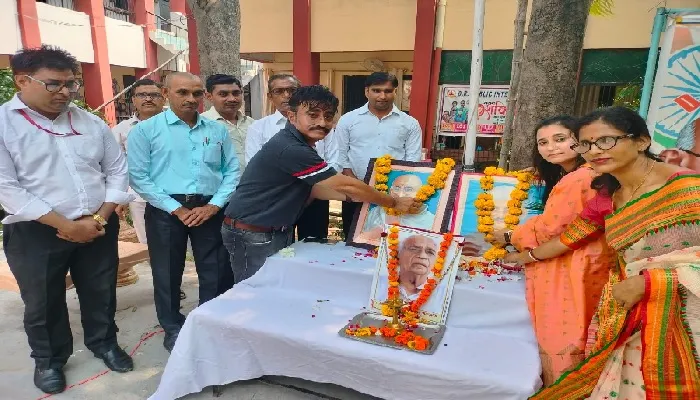 बांदा : राष्ट्रगान के साथ राष्ट्रपिता की मनाई गई जयंती