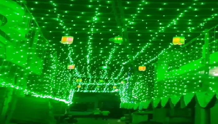 यौमे विलादत : हरे परचम और लाइट से जगमगाया शहर