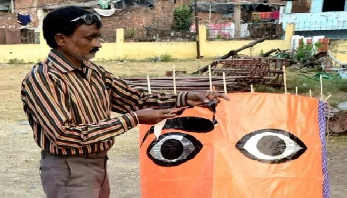 दशहरा मेला : विरासत में पूर्वजों से मिले हुनर से भाईचारे का संदेश दे रहा राजू फकीरा