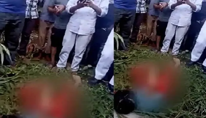 मानवता शर्मसार : दर्द से कराहती रही बेटी, लोग बनाते रहे वीडियो
