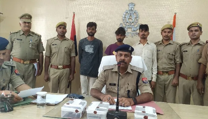 कार्रवाई : साइबर ठगी में संगठित गिरोह के तीन आरोपी गिरफ्तार