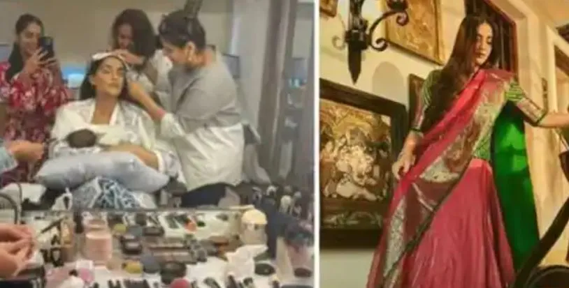 Video: सोनम कपूर ने बेटे को दूध पिलाते करवाया मेकअप, फैंस बोले- मां की जगह कोई नहीं ले सकता