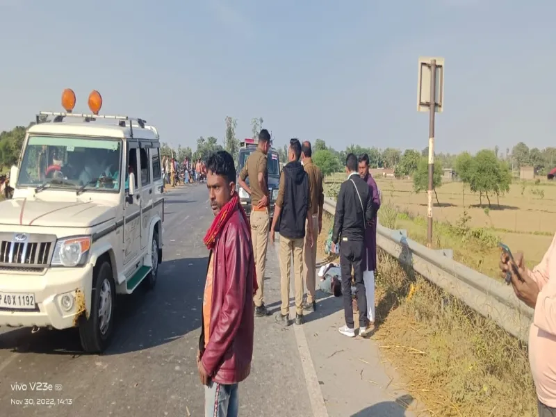 बहराइच: वृद्ध को बोलेरो ने मारी टक्कर, मौके पर हुई मौत