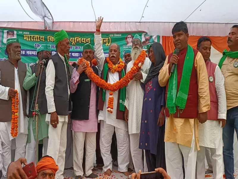 राकेश टिकैत को कांग्रेस के साथ कनाडा से मिल रही फंडिंग :भानु प्रताप