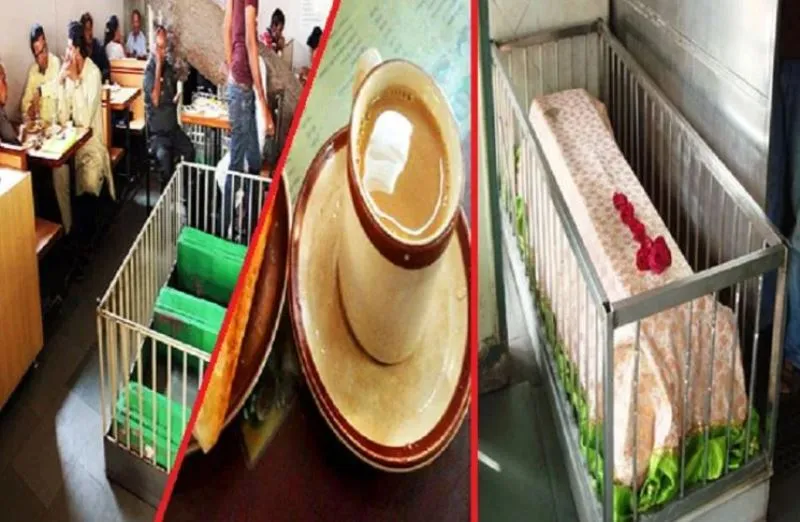 कब्रिस्तान में चल रही चाय की दुकान पेश कर रही अलग मिसाल 