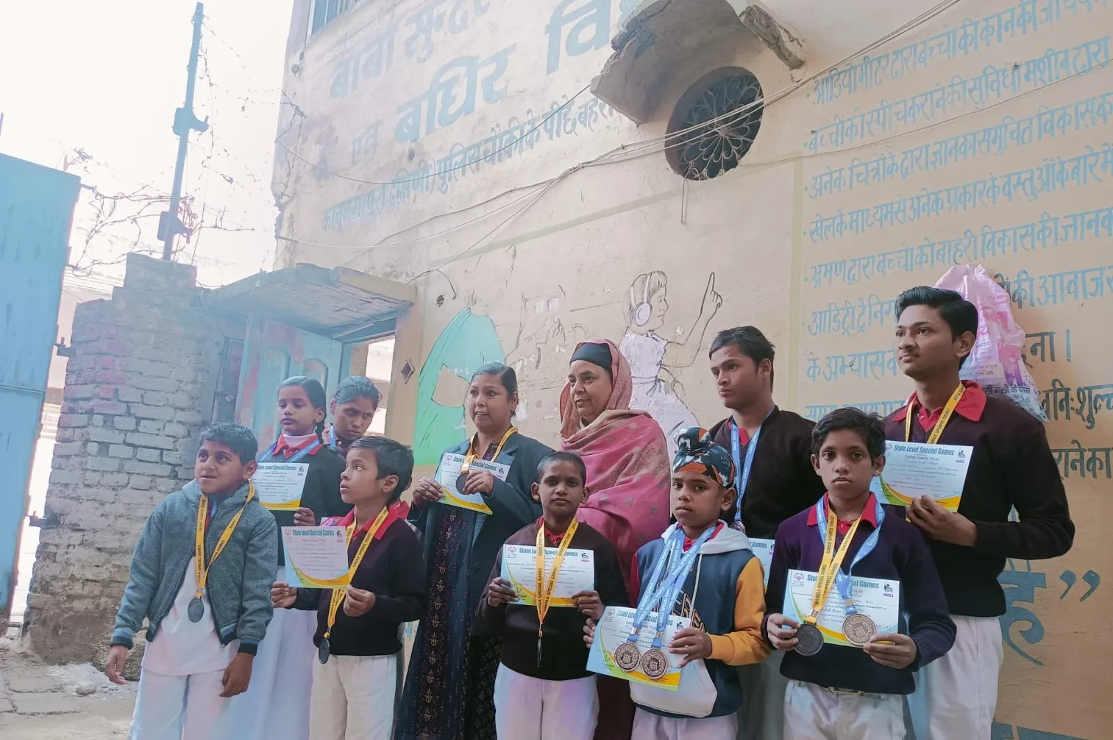 बहराइच: लखनऊ में दिव्यांग खिलाड़ियों ने हासिल किए 19 मेडल