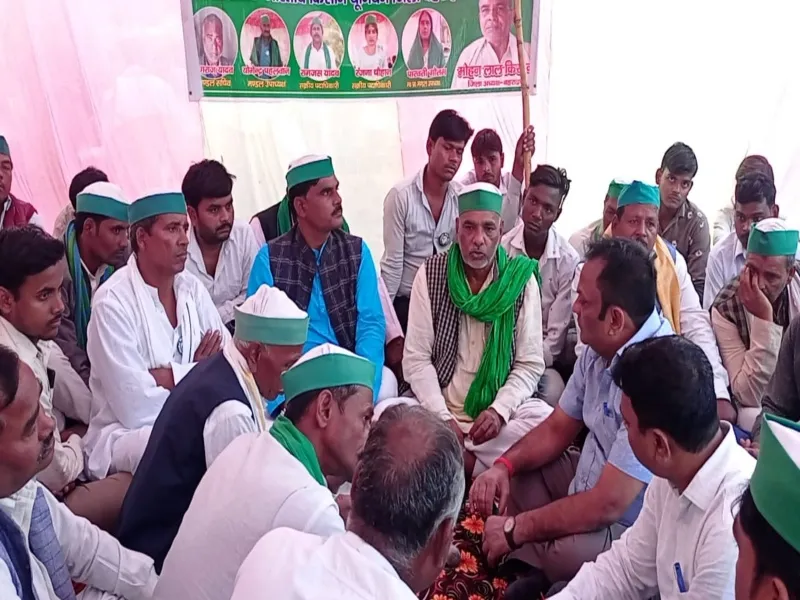 बहराइच: सात दिनों से चल रहा धरना एसडीएम के आश्वासन पर हुआ समाप्त