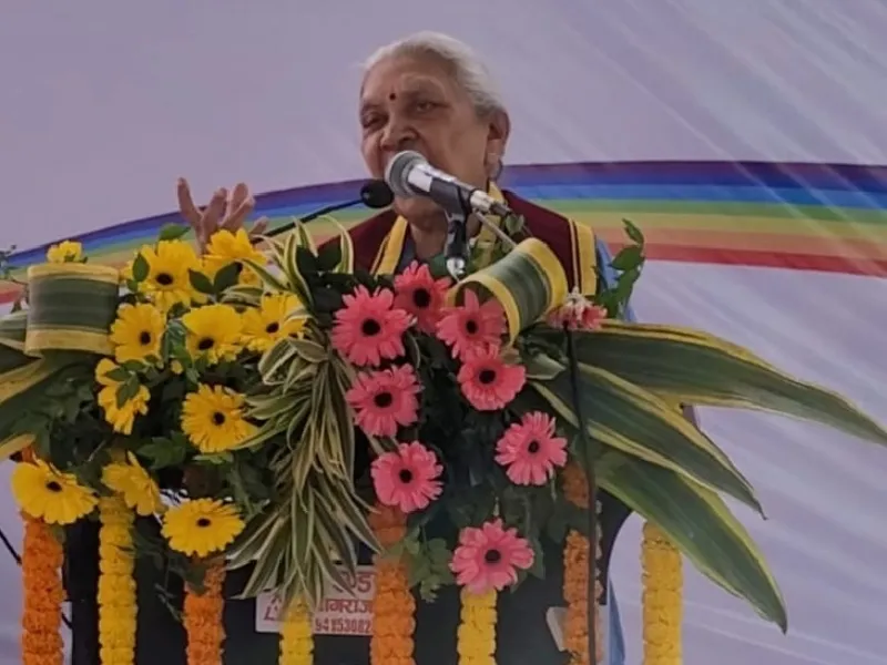 महिला शक्ति से ही भारत बनेगा विश्वगुरु :आनंदी बेन पटेल 