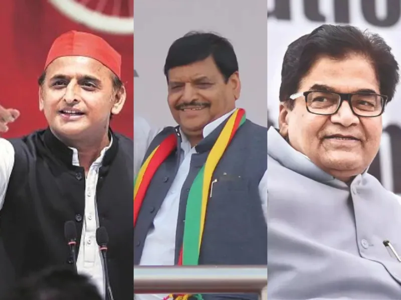 एक मंच पर आये अखिलेश और शिवपाल, डिंपल यादव को रिकॉर्ड वोट से जिताने की कही बात 