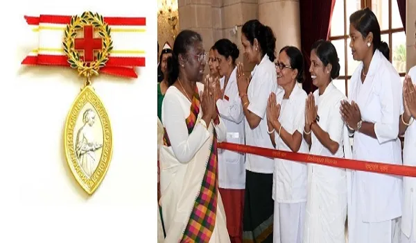 राष्ट्रपति ने 51 नर्सों को नेशनल फ्लोरेंस नाइटिंगेल पुरस्कार से किया सम्मानित