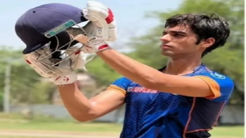 बिजनौर: अंडर-25 वनडे क्रिकेट स्टेट टीम में आदित्य का चयन 